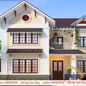 THI CÔNG PHÒNG THƯ GIÃN NHÀ 3 GIAN 2 TẦNG 004