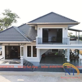 MẪU NHÀ MÁI THÁI 2 TẦNG 005