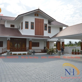 MẪU NHÀ MÁI THÁI 2 TẦNG 006