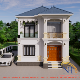 ĐẸP XUẤT SẮC MẪU NHÀ 2 TẦNG QUỐC DÂN TẠI BA VÌ