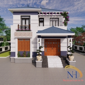 HOÀN THIỆN NHÀ 2 TẦNG MÁI NHẬT 4 NGỦ TẠI KỲ ANH HÀ TĨNH