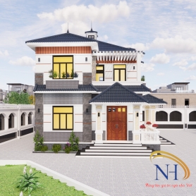 BIỆT THỰ 2 TẦNG MÁI NHẬT HIỆN ĐẠI TẠI PHÚ THỌ