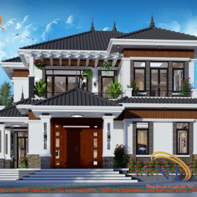MẪU BIỆT THỰ 2 TẦNG ĐẸP NĂM 2023 TẠI HÒA TÂY – PHÚ YÊN