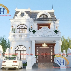 CHIÊM NGƯỠNG MẪU BIỆT THỰ TÂN CỔ ĐIỂN ĐẸP