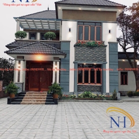 MẪU NHÀ MÁI THÁI 2 TẦNG ĐẸP  2023 TẠI KHÁNH HÒA
