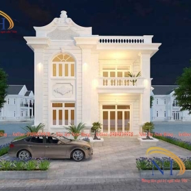 BIỆT THỰ TÂN CỔ ĐIỂN ĐẸP XUẤT SẮC CÓ TẦNG HẦM TẠI KIẾN XƯƠNG - THÁI BÌNH 