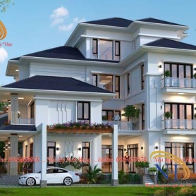 BIỆT THỰ 4 TẦNG ĐẸP TẠI MIỀN TÂY