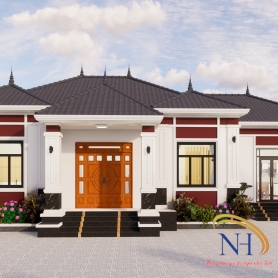 MẪU NHÀ CẤP 4 SIÊU ĐẸP TẠI KIM BÔI HOÀ BÌNH