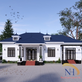 CHIÊM NGƯỠNG MẪU BIỆT THỰ VƯỜN HIỆN ĐẠI TẠI PHÙ NINH, PHÚ THỌ