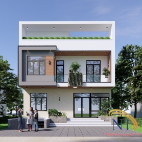 MẪU NHÀ PHỐ CÓ TẦNG HẦM SIÊU ĐẸP TẠI NINH GIANG, HẢI DƯƠNG