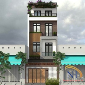 MẪU NHÀ 3 TẦNG 5X20M VỚI KIẾN TRÚC HIỆN ĐẠI