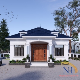 NHÀ VƯỜN MÁI NHẬT HIỆN ĐẠI TẠI THƯỜNG TÍN, HÀ NỘI