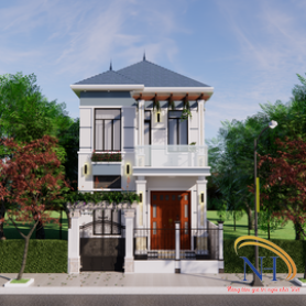 MẪU NHÀ MÁI NHẬT HIỆN ĐẠI NHẸ NHÀNG ĐƯỢC NAM HÙNG THIẾT KẾ VÀ THI CÔNG TẠI QUỲNH LƯU 