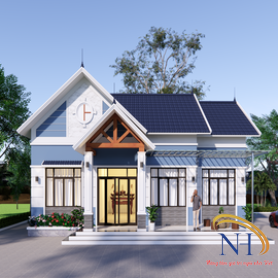 MẪU NHÀ CẤP 4 MÁI THÁI ĐẸP TẠI YÊN BÁI