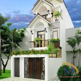 MẪU NHÀ ĐẸP 5X20M 3 TẦNG HÌNH KHỐI ĐƠN GIẢN
