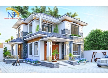 BIỆT THỰ MÁI THÁI 2023 MẪU 001
