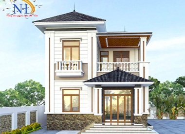 BIỆT THỰ MÁI THÁI 2023 MẪU 004