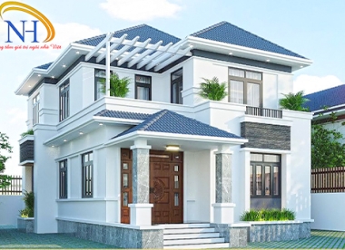 BIỆT THỰ MÁI THÁI 2023 MẪU 005