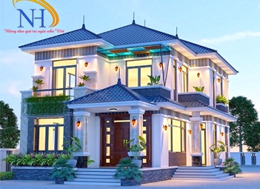 BIỆT THỰ MÁI THÁI 2023 MẪU 007