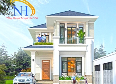 BIỆT THỰ MÁI THÁI 2023 MẪU 010